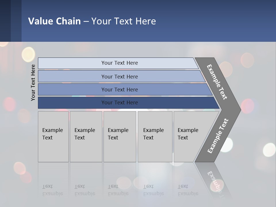 Night Photo With Shutter Speed PowerPoint Template