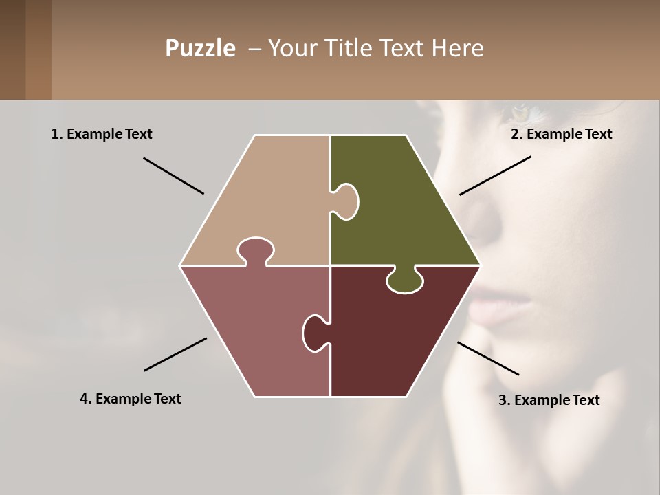 Girl's Make-Up PowerPoint Template