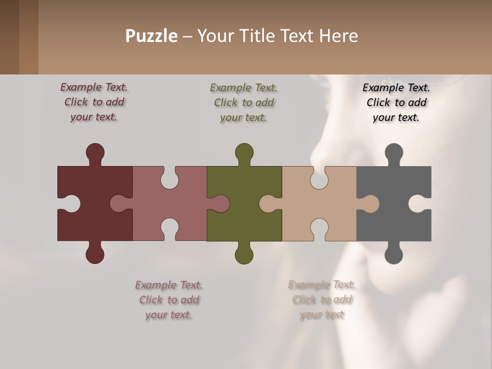 Girl's Make-Up PowerPoint Template