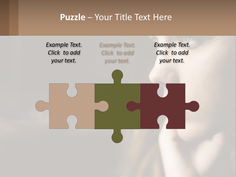 Girl's Make-Up PowerPoint Template