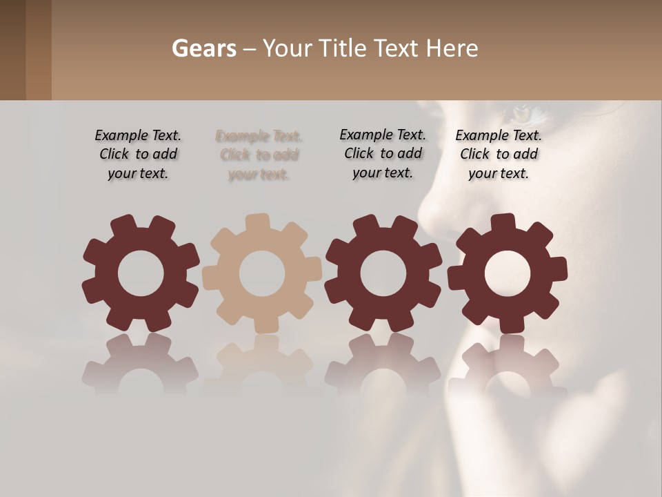 Girl's Make-Up PowerPoint Template