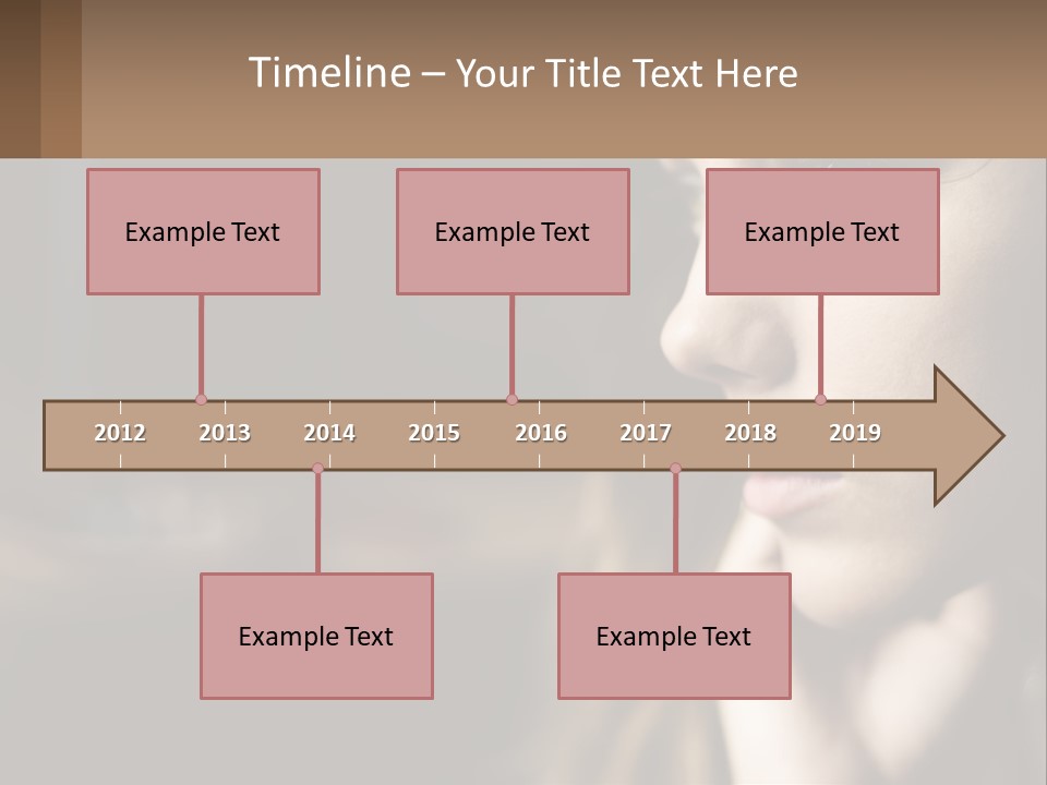 Girl's Make-Up PowerPoint Template
