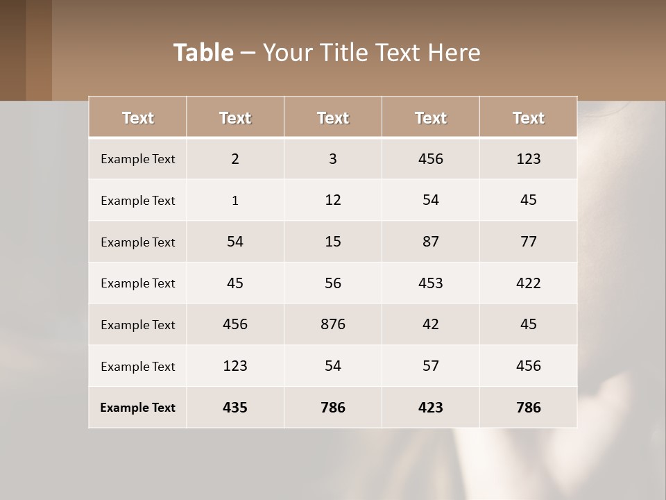 Girl's Make-Up PowerPoint Template