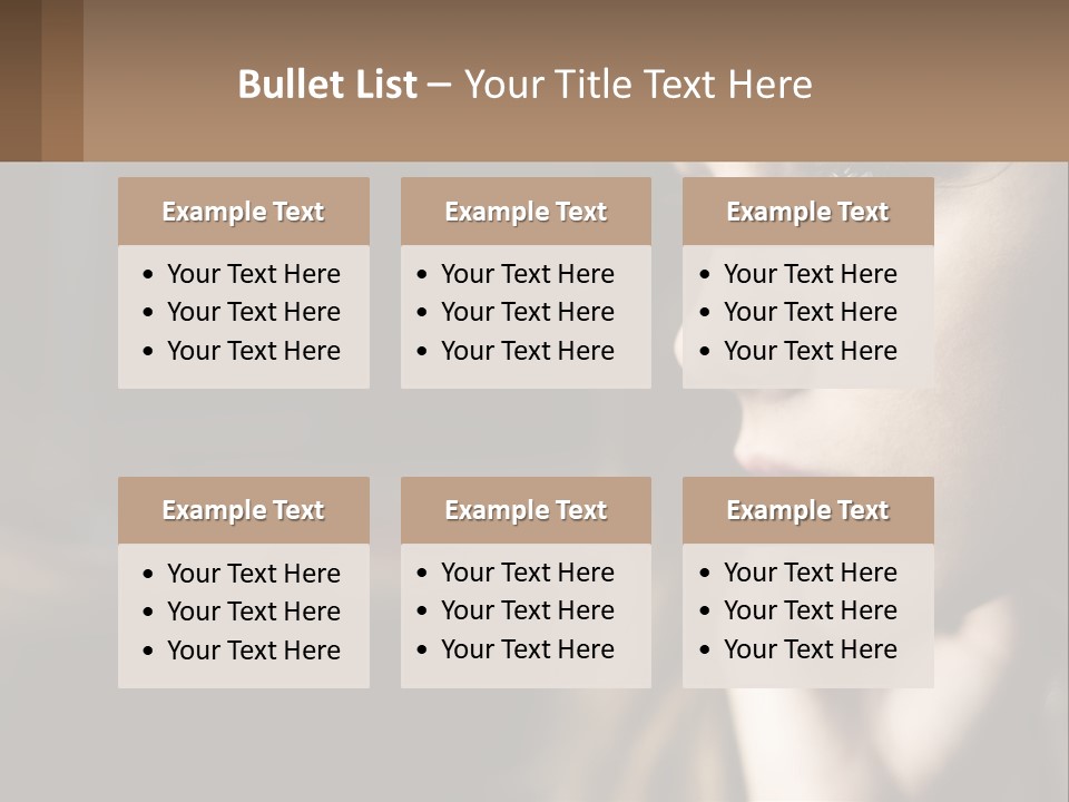 Girl's Make-Up PowerPoint Template