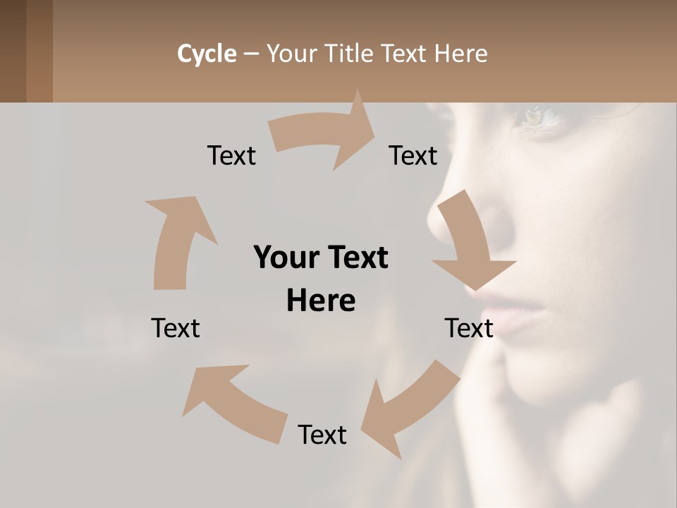 Girl's Make-Up PowerPoint Template