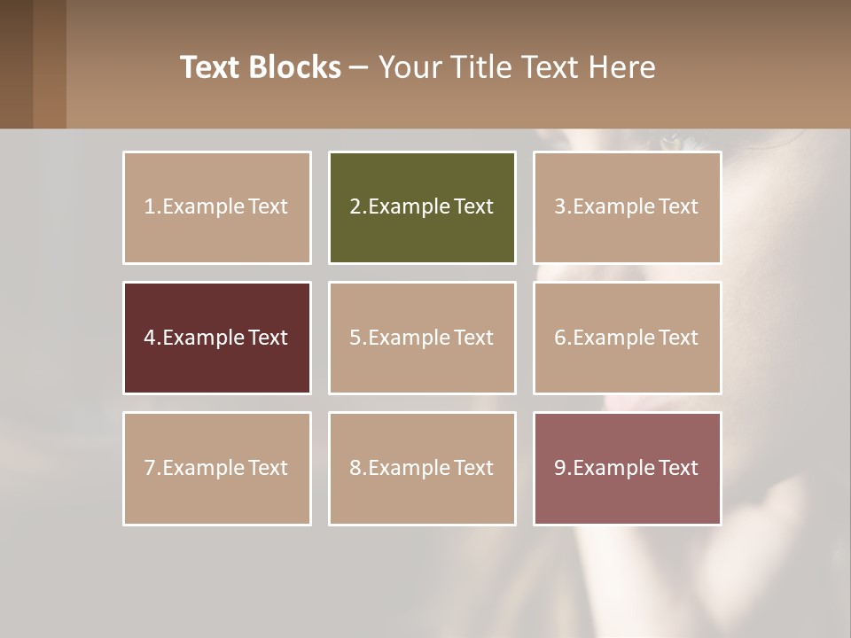 Girl's Make-Up PowerPoint Template