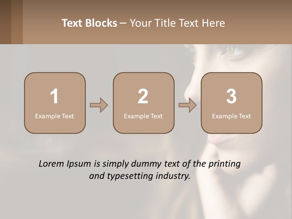 Girl's Make-Up PowerPoint Template