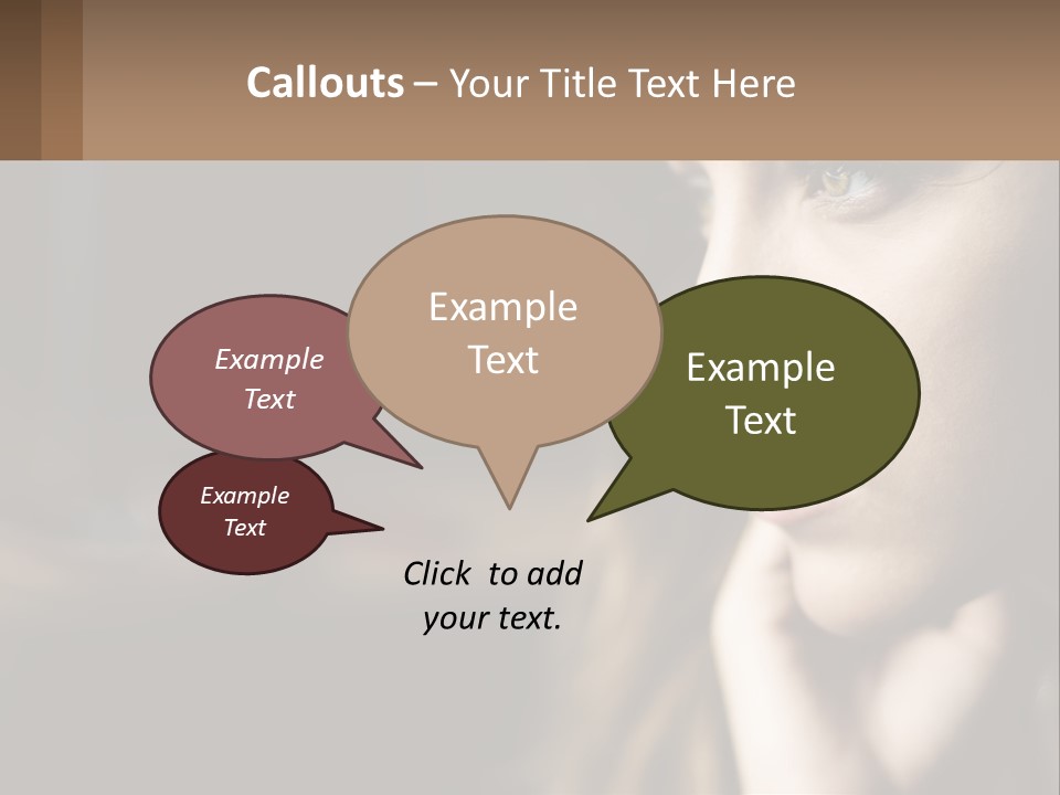 Girl's Make-Up PowerPoint Template