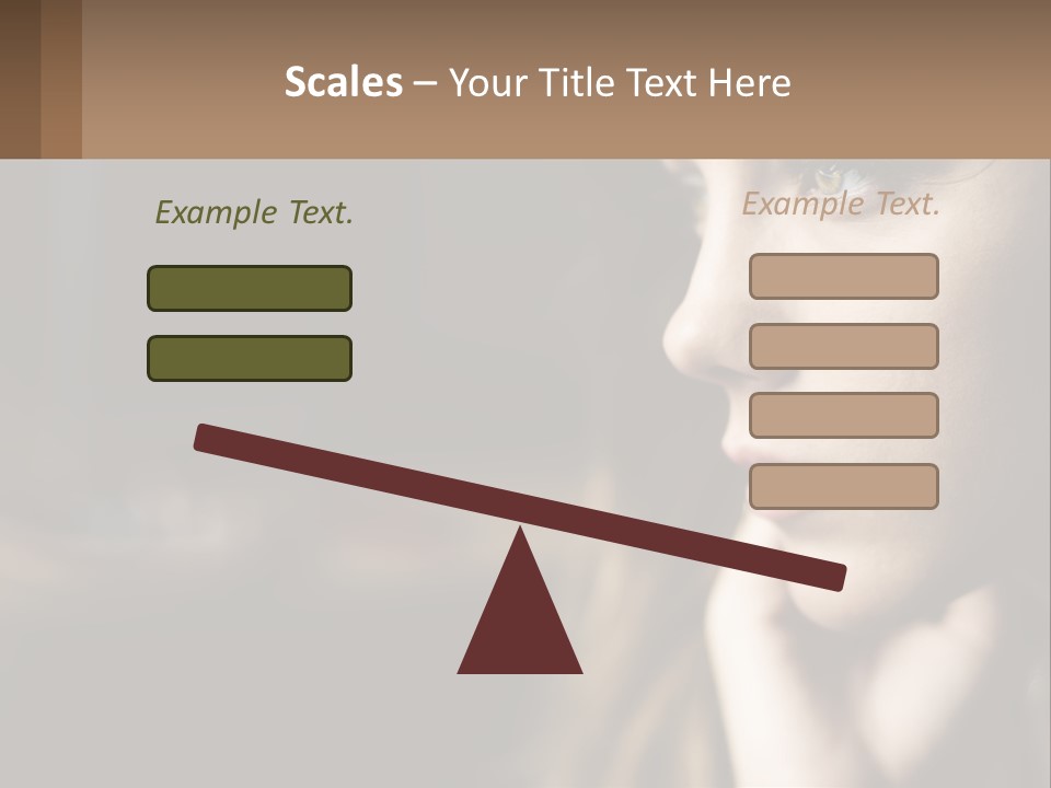 Girl's Make-Up PowerPoint Template