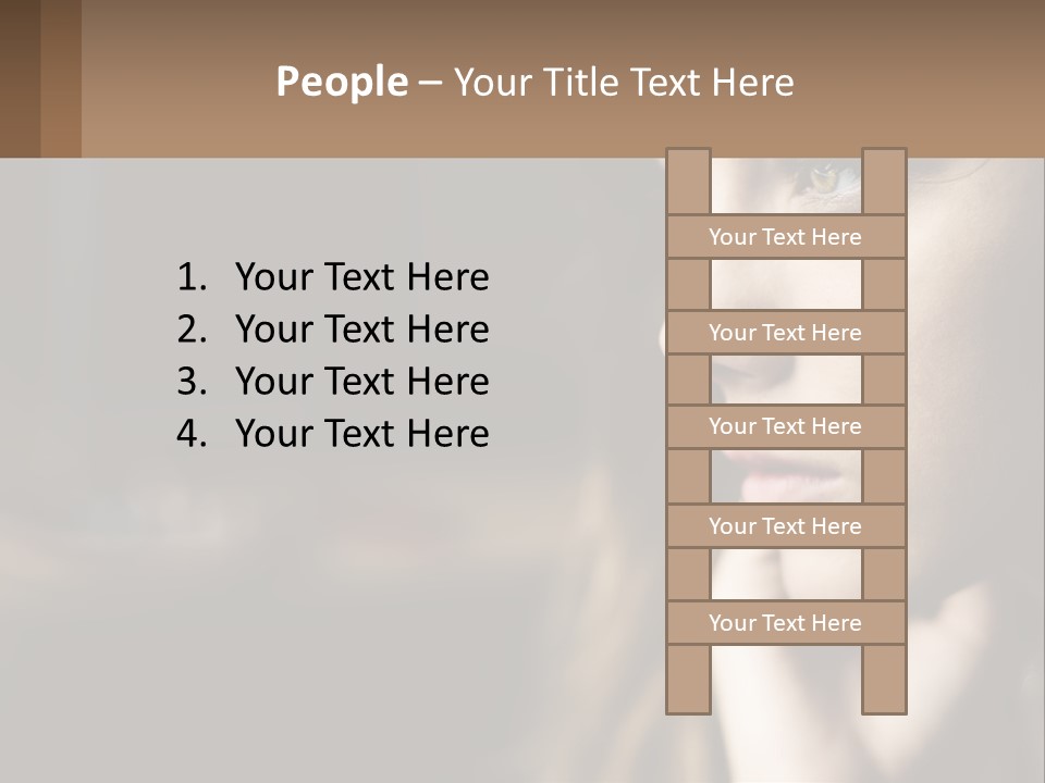 Girl's Make-Up PowerPoint Template