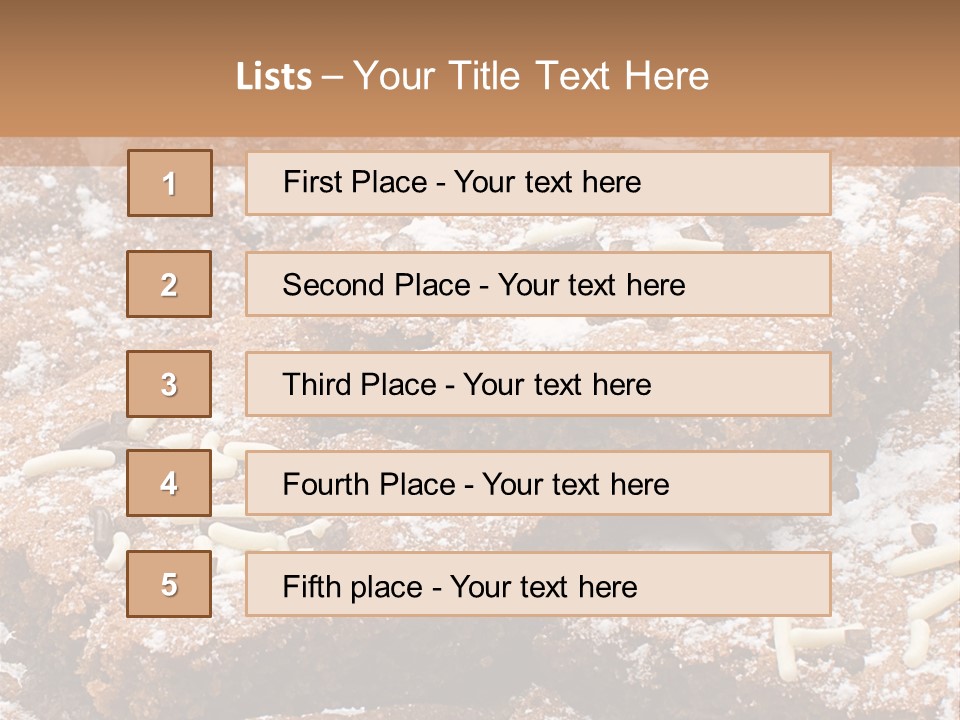 Sesame Bread PowerPoint Template