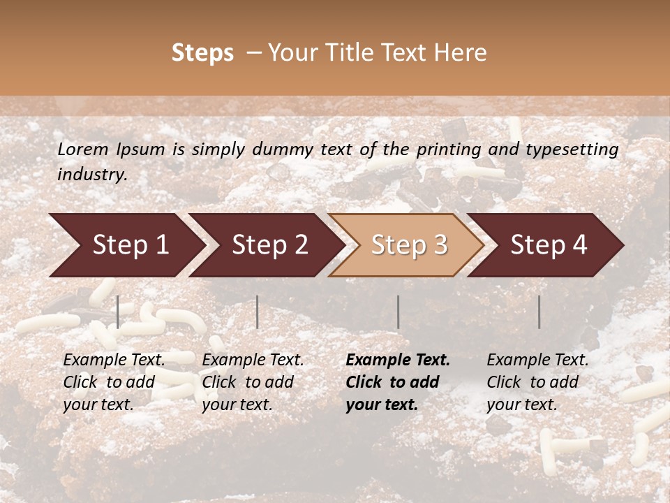 Sesame Bread PowerPoint Template