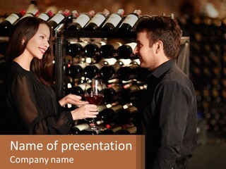 Choosing A Wine Collection PowerPoint Template