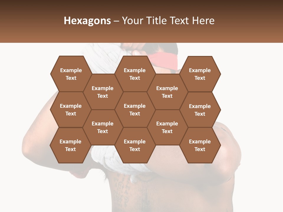 A Fighter Without Rules PowerPoint Template