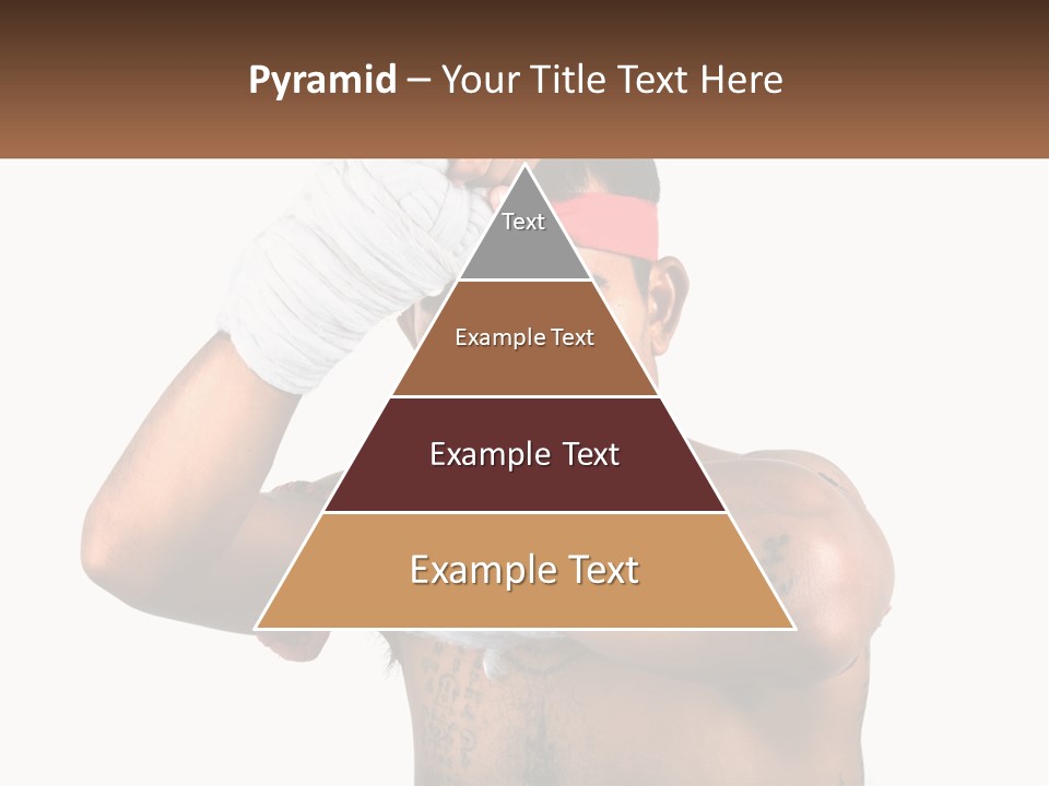 A Fighter Without Rules PowerPoint Template