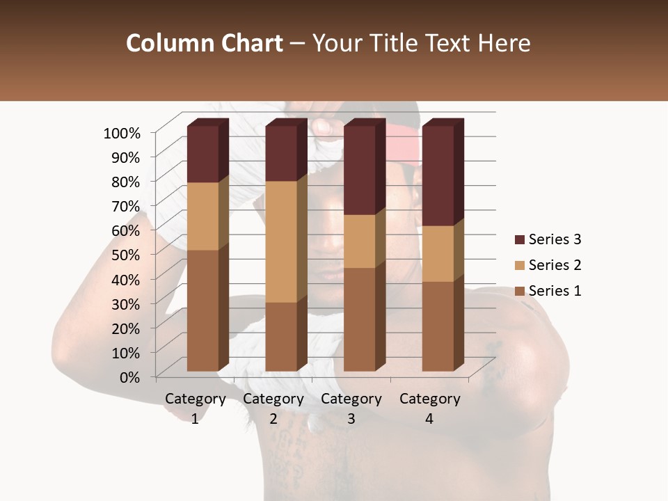 A Fighter Without Rules PowerPoint Template