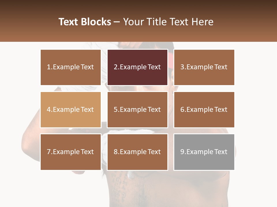 A Fighter Without Rules PowerPoint Template