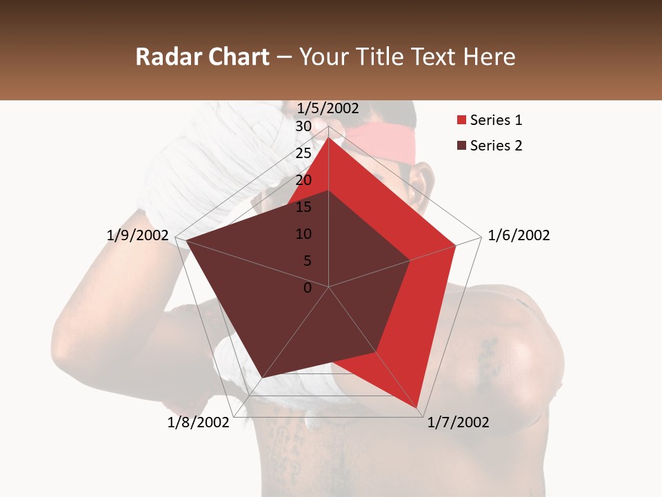 A Fighter Without Rules PowerPoint Template