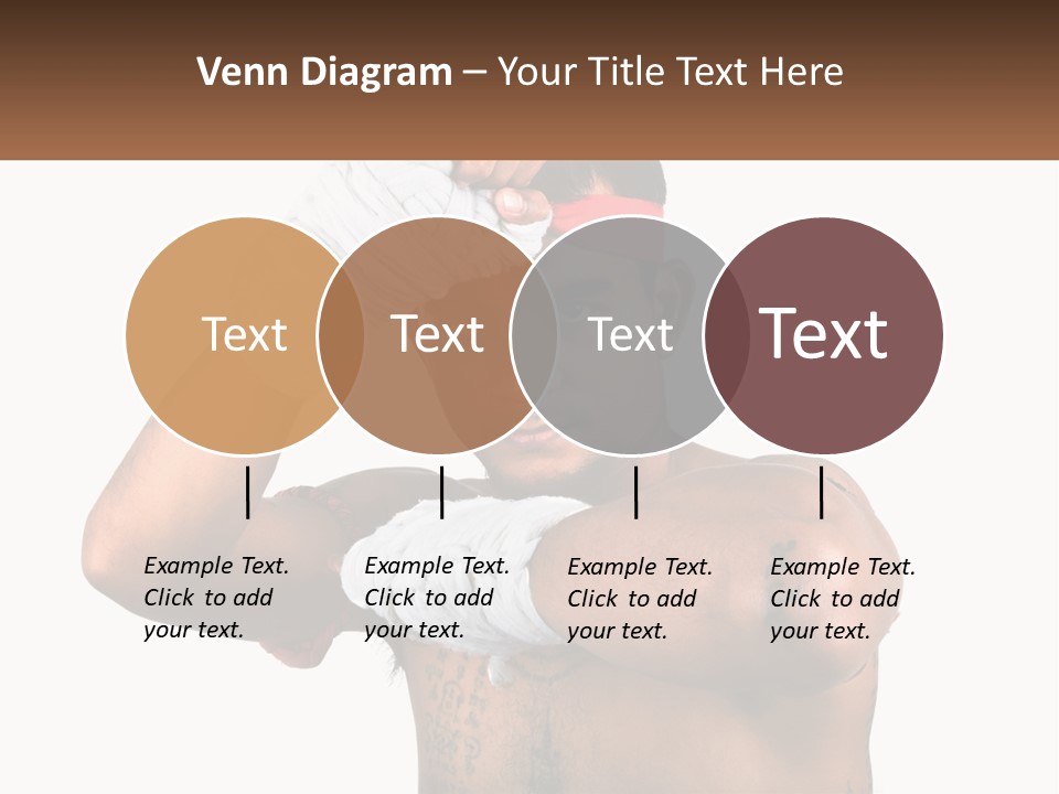 A Fighter Without Rules PowerPoint Template