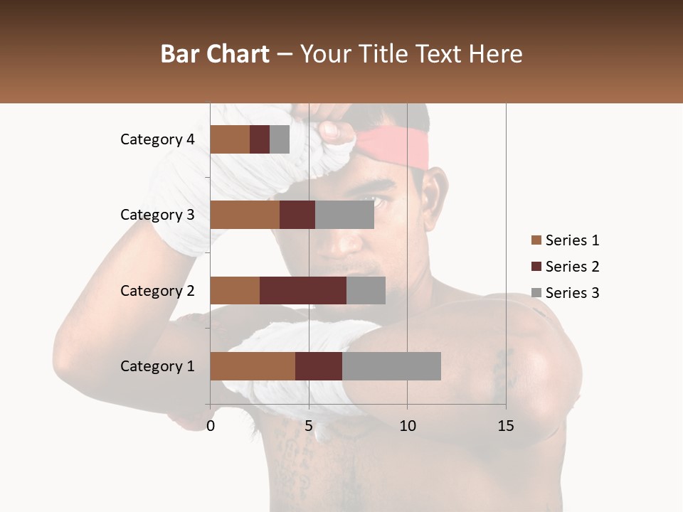 A Fighter Without Rules PowerPoint Template