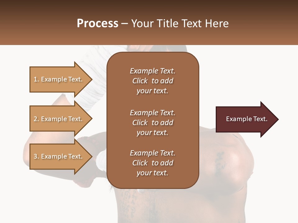 A Fighter Without Rules PowerPoint Template