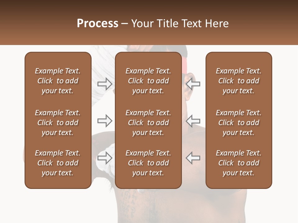 A Fighter Without Rules PowerPoint Template