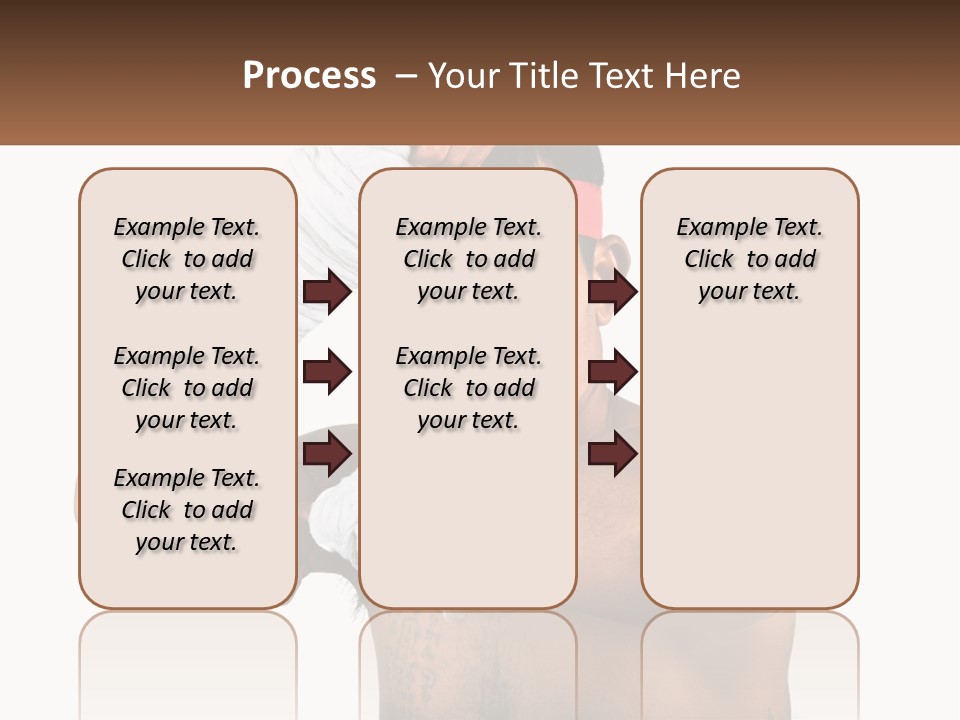 A Fighter Without Rules PowerPoint Template