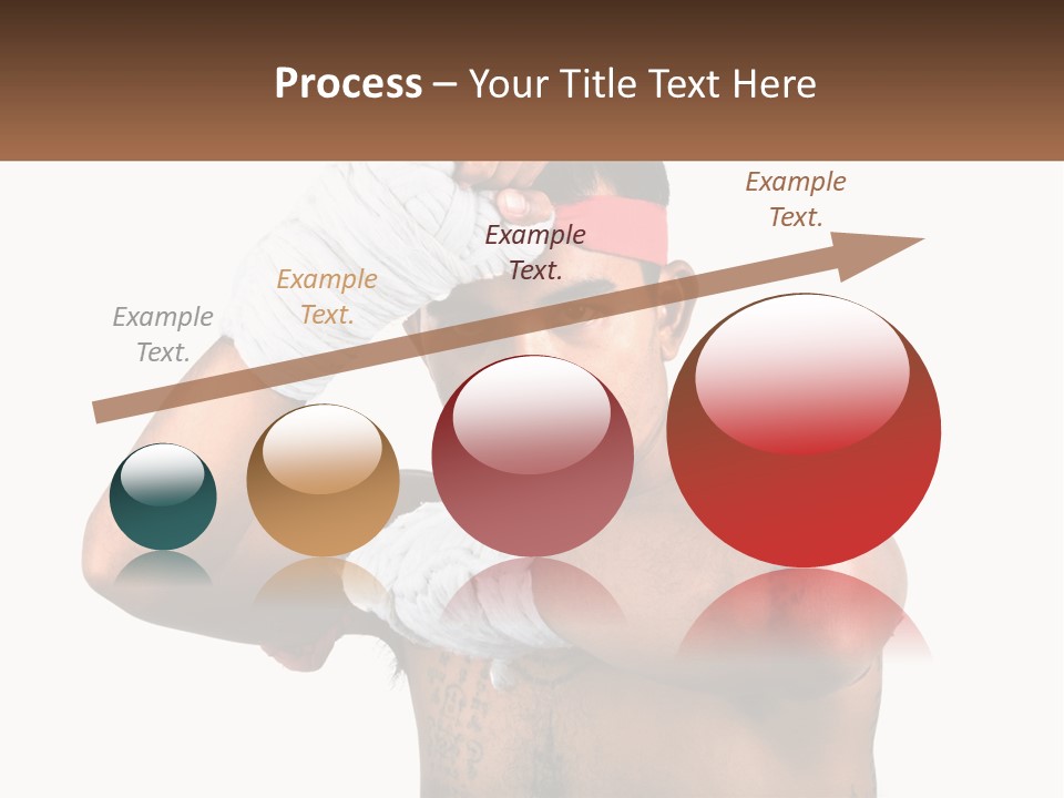 A Fighter Without Rules PowerPoint Template