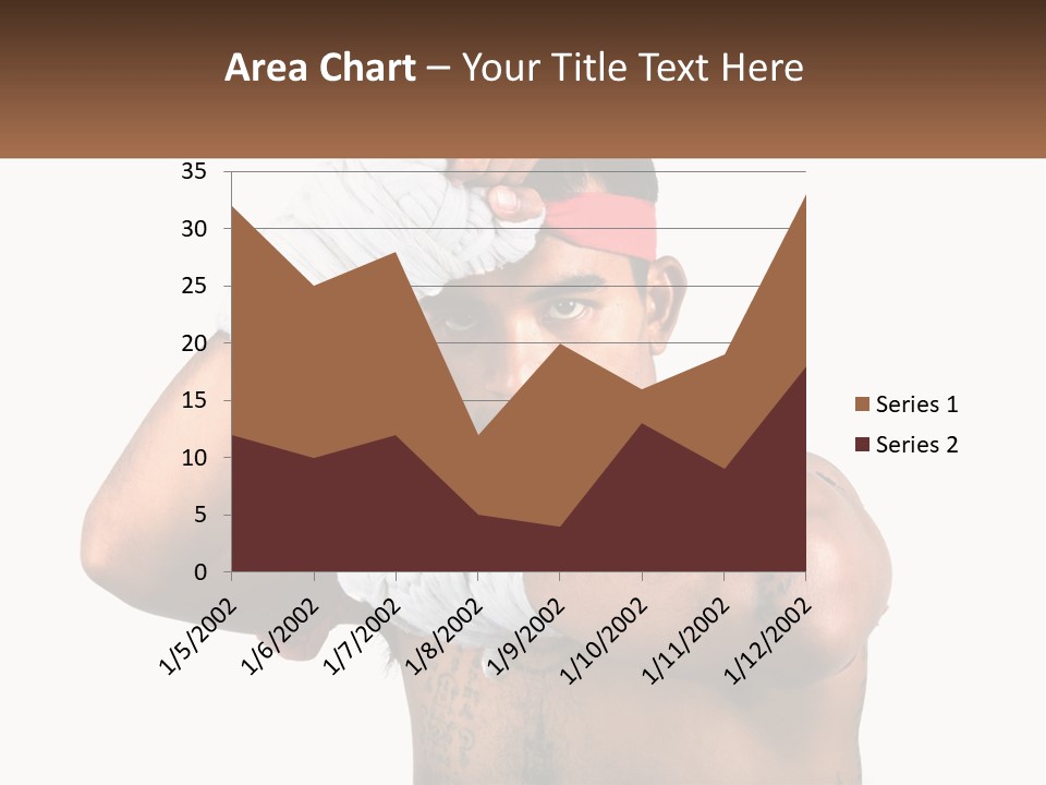 A Fighter Without Rules PowerPoint Template