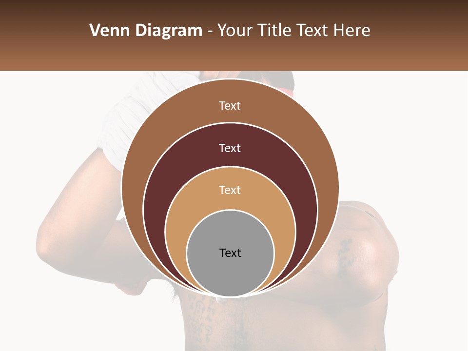 A Fighter Without Rules PowerPoint Template