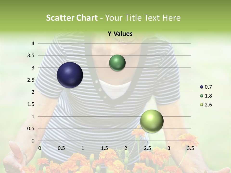 Grandmother Plants Flowers PowerPoint Template