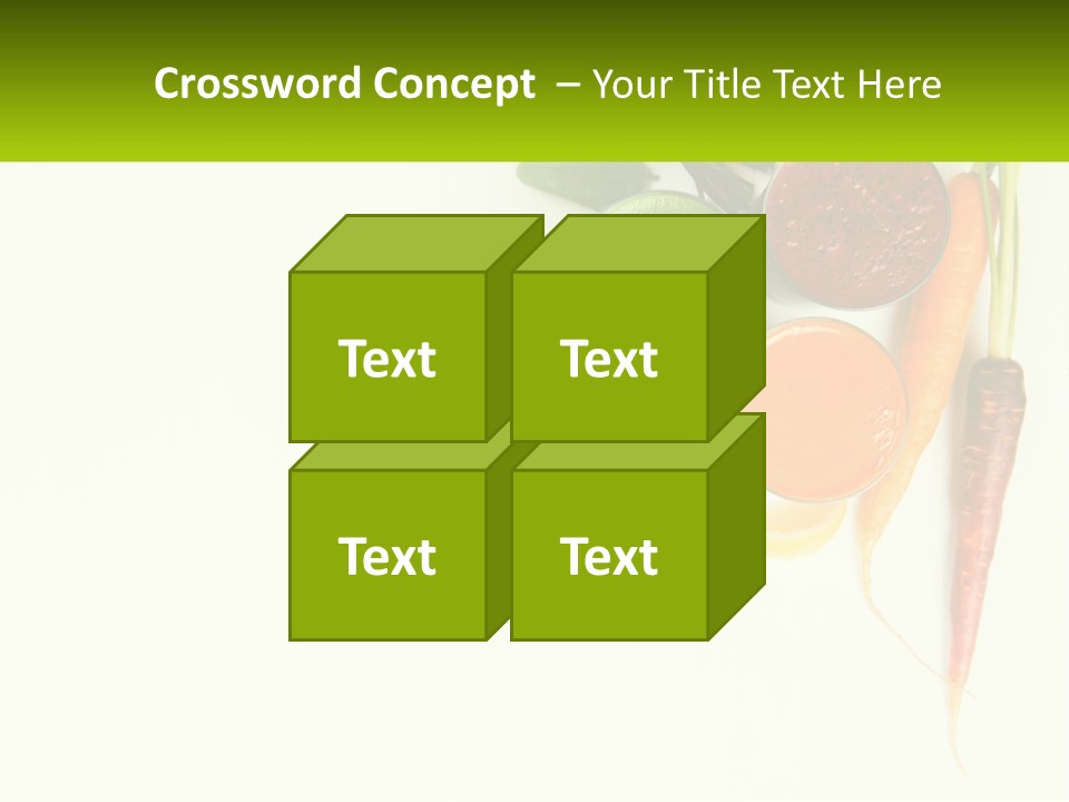 Carrot Juice PowerPoint Template