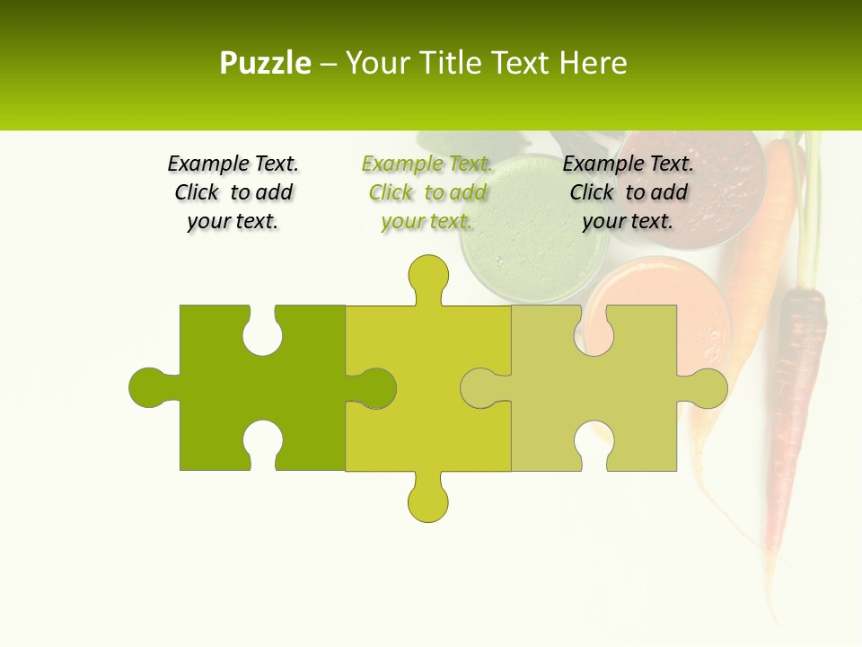 Carrot Juice PowerPoint Template