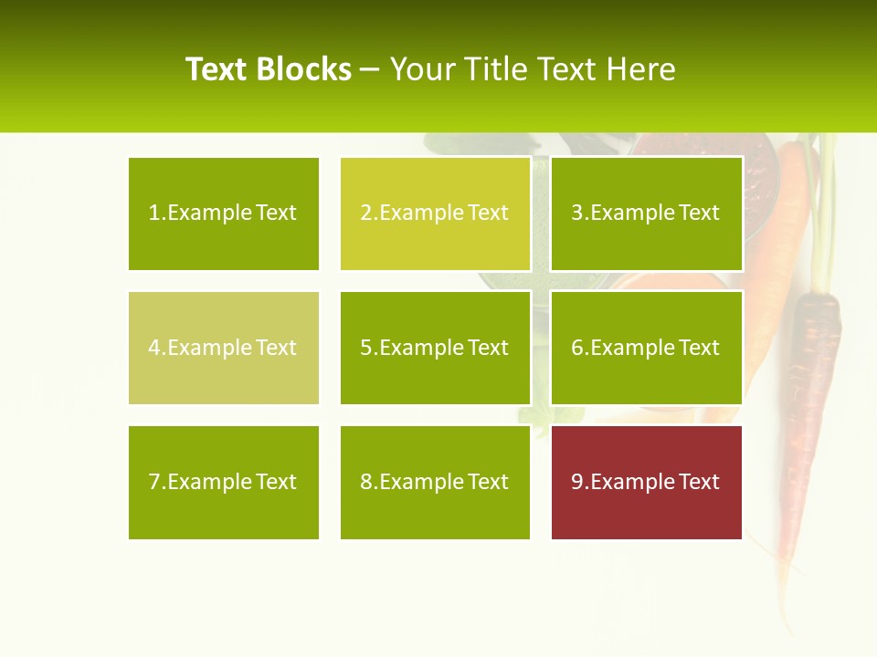 Carrot Juice PowerPoint Template