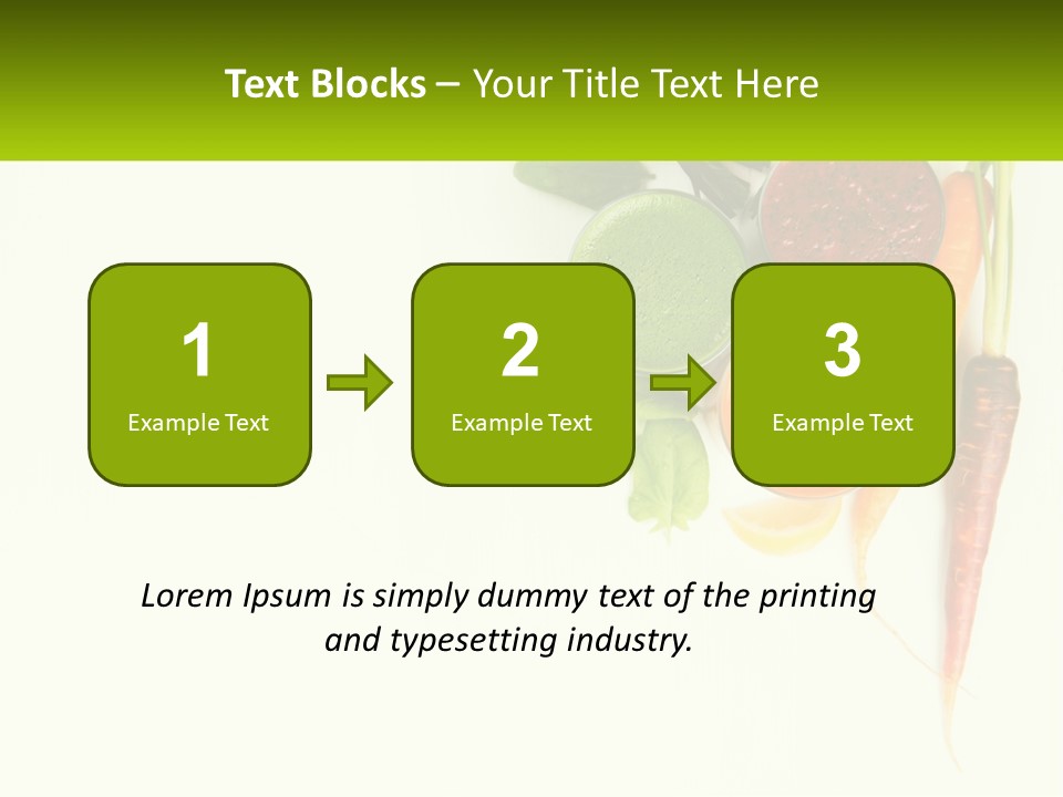 Carrot Juice PowerPoint Template