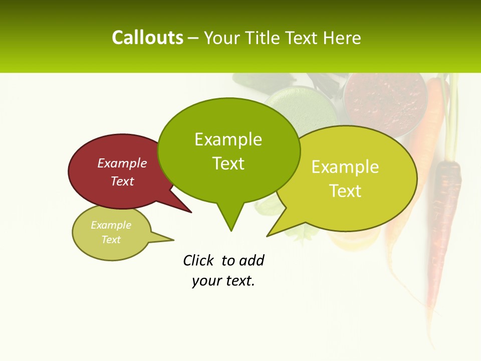 Carrot Juice PowerPoint Template