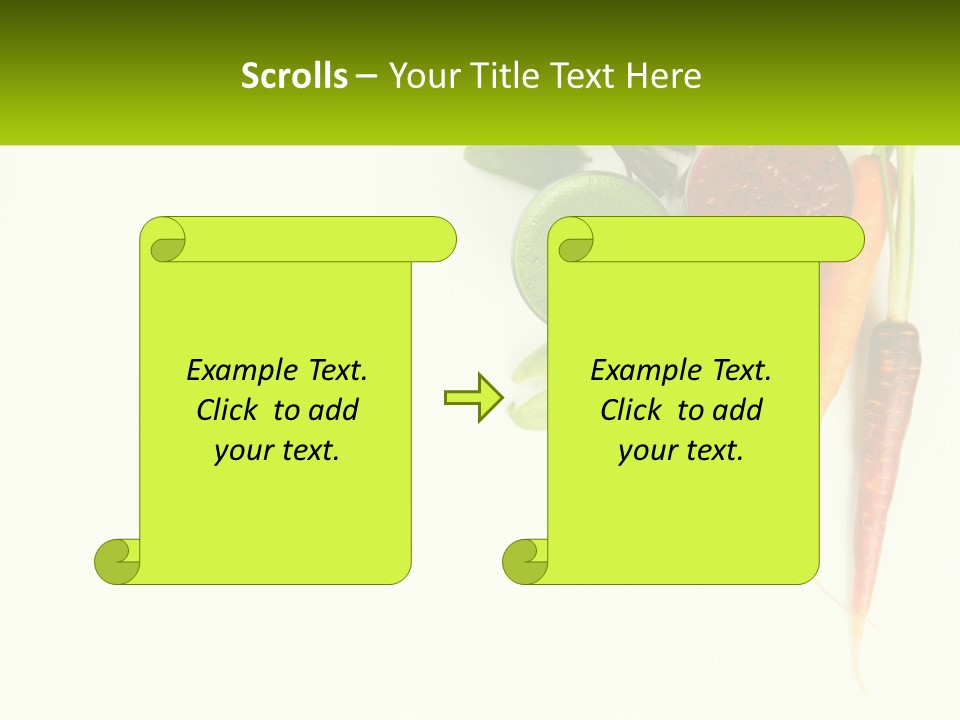 Carrot Juice PowerPoint Template