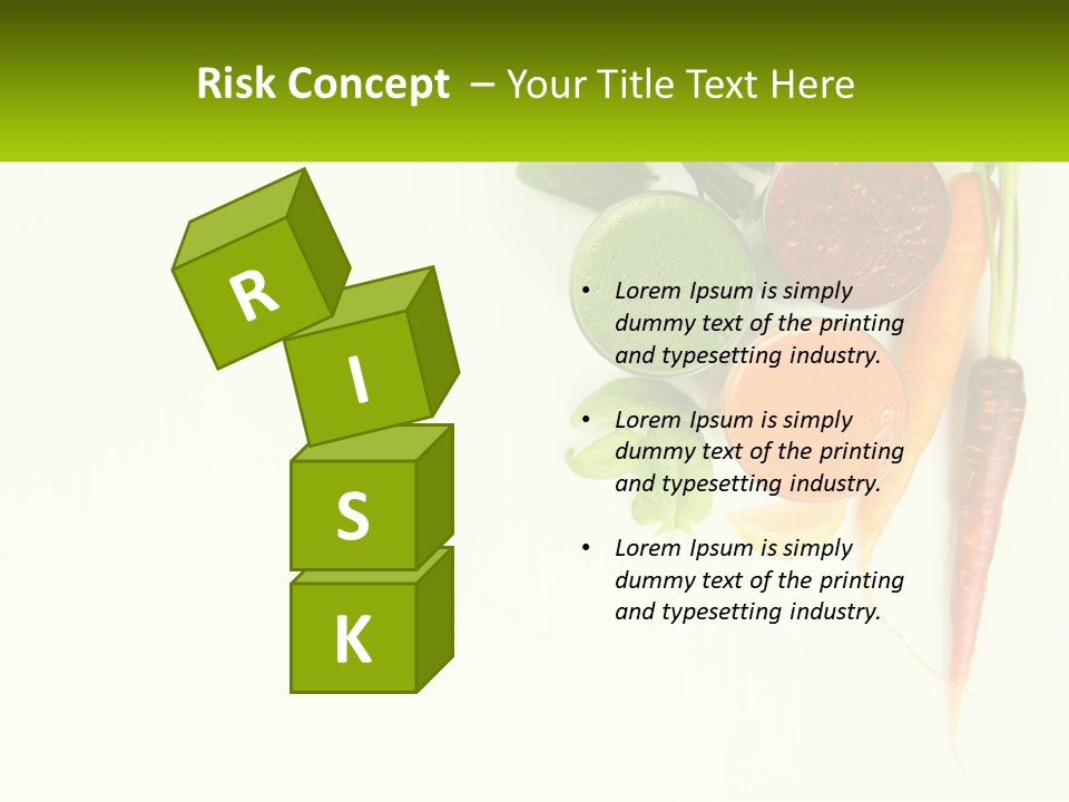 Carrot Juice PowerPoint Template