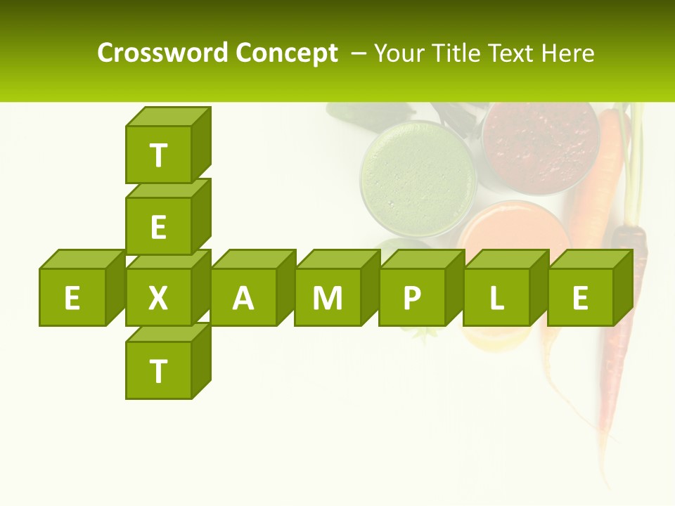 Carrot Juice PowerPoint Template