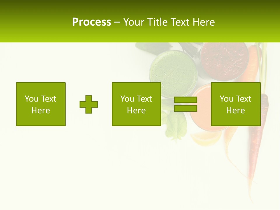 Carrot Juice PowerPoint Template