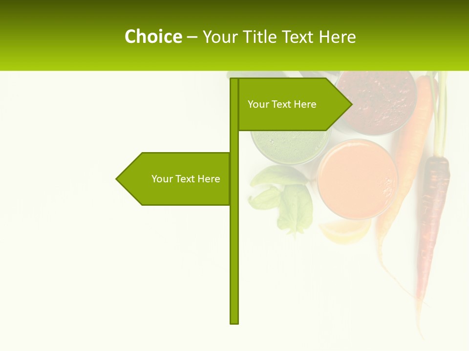 Carrot Juice PowerPoint Template