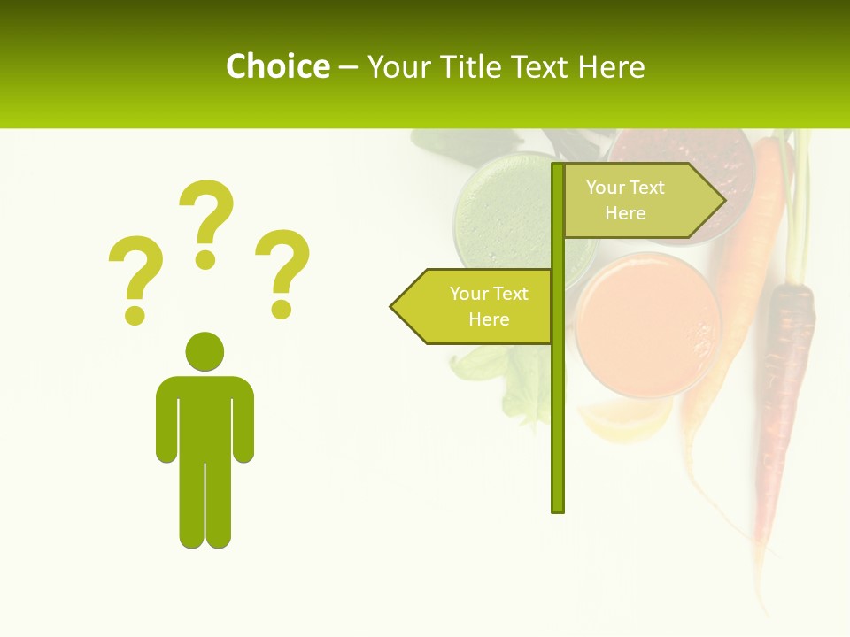 Carrot Juice PowerPoint Template