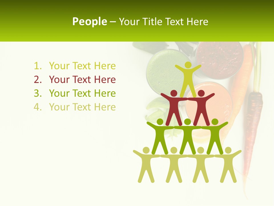 Carrot Juice PowerPoint Template