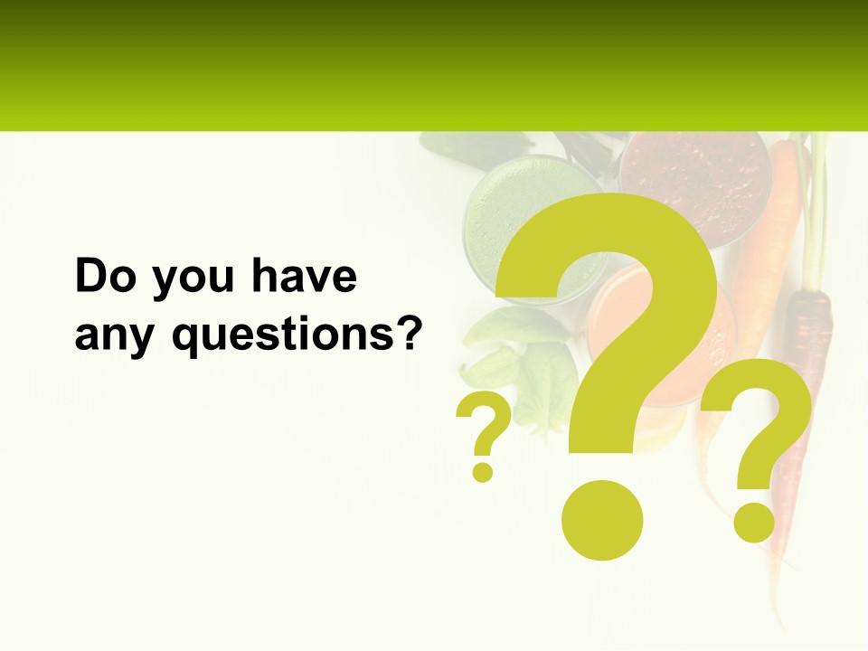 Carrot Juice PowerPoint Template