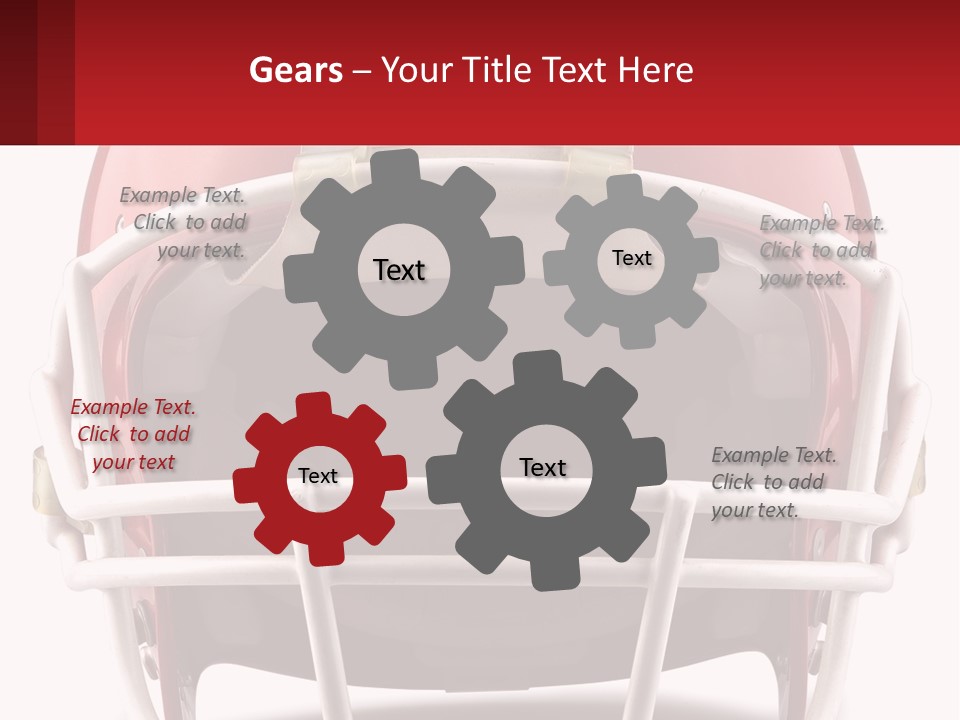 Football Helmet PowerPoint Template