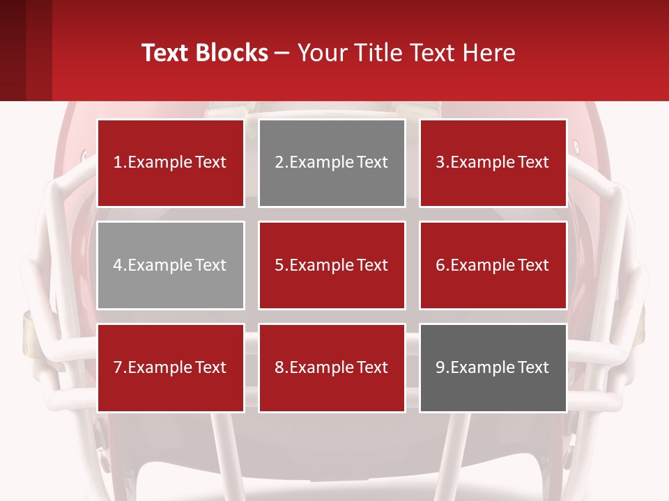 Football Helmet PowerPoint Template