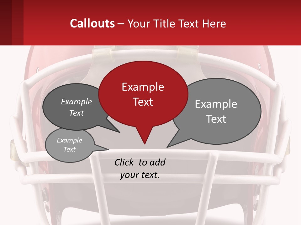 Football Helmet PowerPoint Template