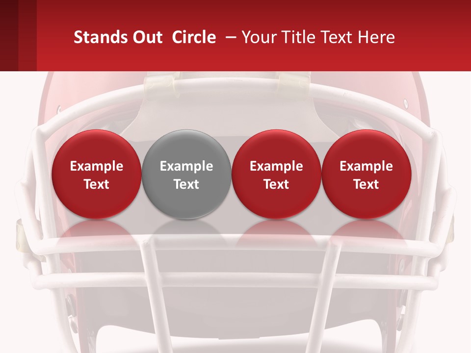 Football Helmet PowerPoint Template