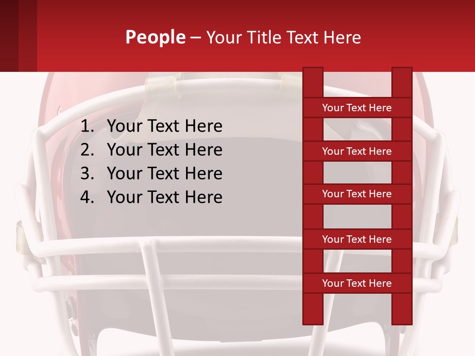 Football Helmet PowerPoint Template
