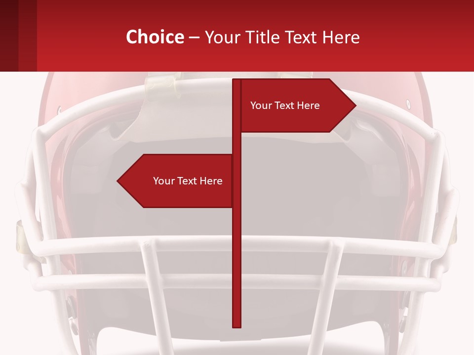 Football Helmet PowerPoint Template